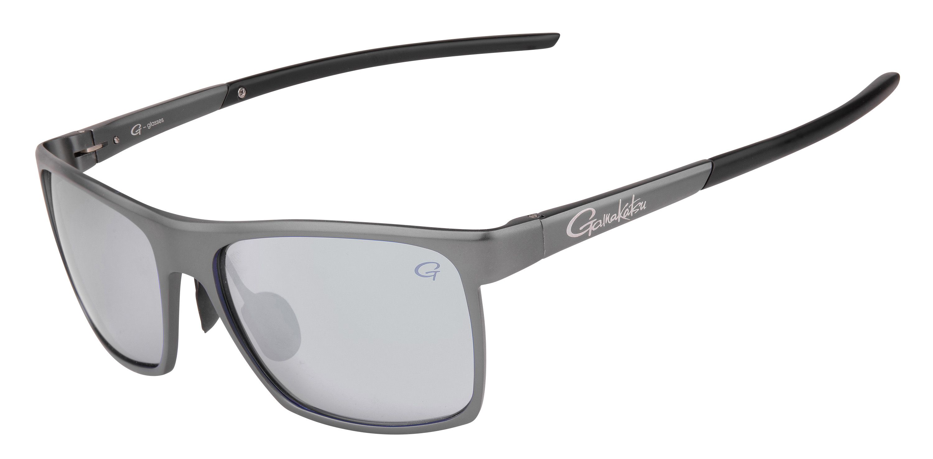 GAMAKATSU G-Glasses Alu Light Grey/White Mirror