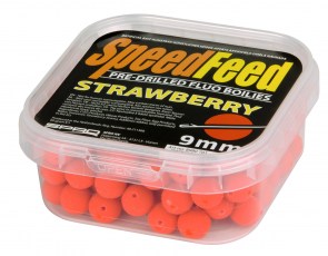 Fluo Mini Method Boilies 9mm Jahoda 80gr