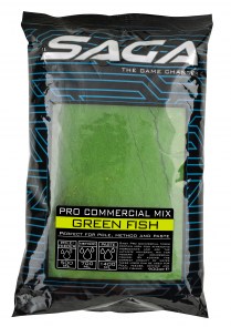 SAGA PRO Commerial Mix 900g Green Fish
