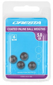 CRESTA Coated Inline Ball weights závaží