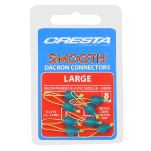CRESTA Smooth Dacron Connectors Large