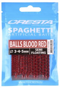 CRESTA Spaghetti Balls Blood Red