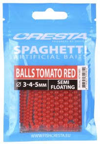 CRESTA Spaghetti Balls Tomato Red