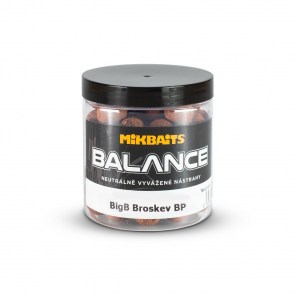 MIKBAITS Balance boilie BigB Broskev&Black Pepper 250ml