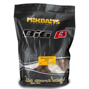 MIKBAITS BigB boilie Broskev&Black pepper 1kg