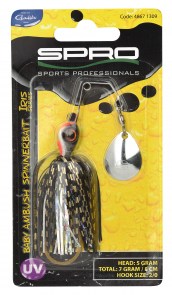 SPRO Iris Baby Ambush Spinnerbait 8cm Roach