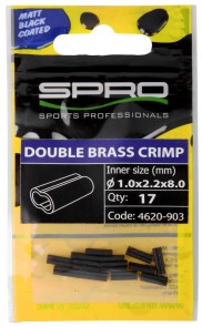 SPRO MB Double Brass Crimp 