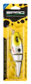SPRO PikeFighter Triple Jointed MW 145 UV Silverfish