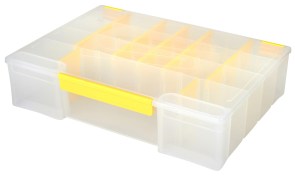 SPRO TBX Clear-sortiment velikostí krabiček