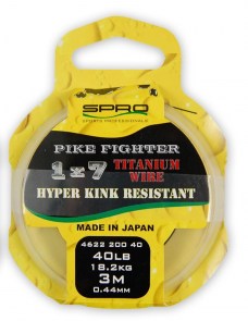 SPRO Pike Fighter titanové lanko