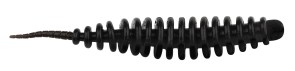 TROUT MASTER Master Worm 6,5cm Black/8ks